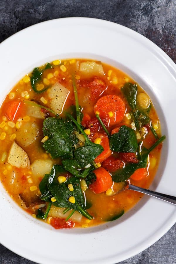 Lentil Vegetable Soup Recipe - Add A Pinch