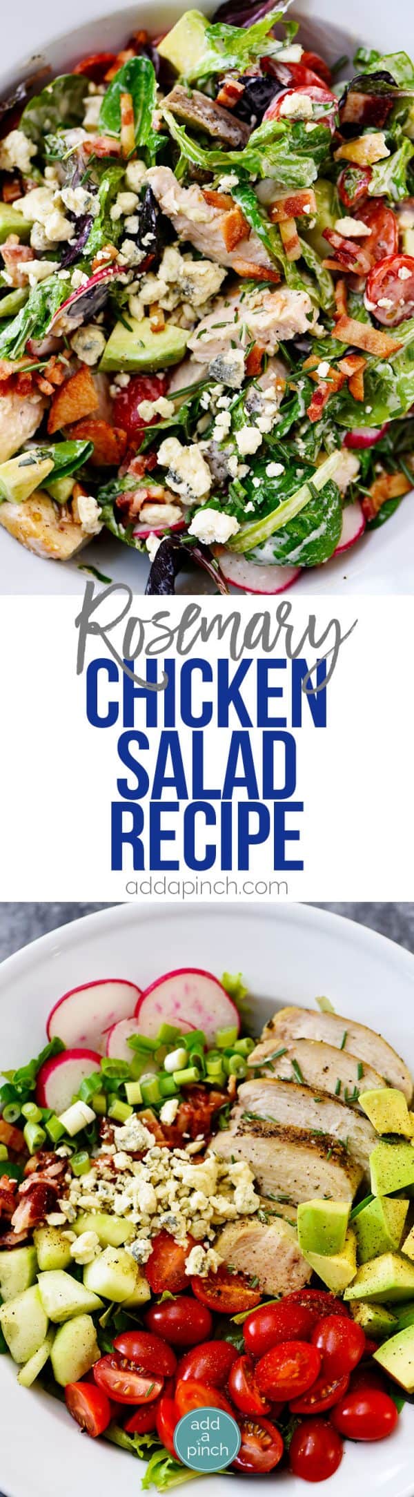 Rosemary Chicken Salad Recipe with Rosemary Ranch Dressing Add a Pinch
