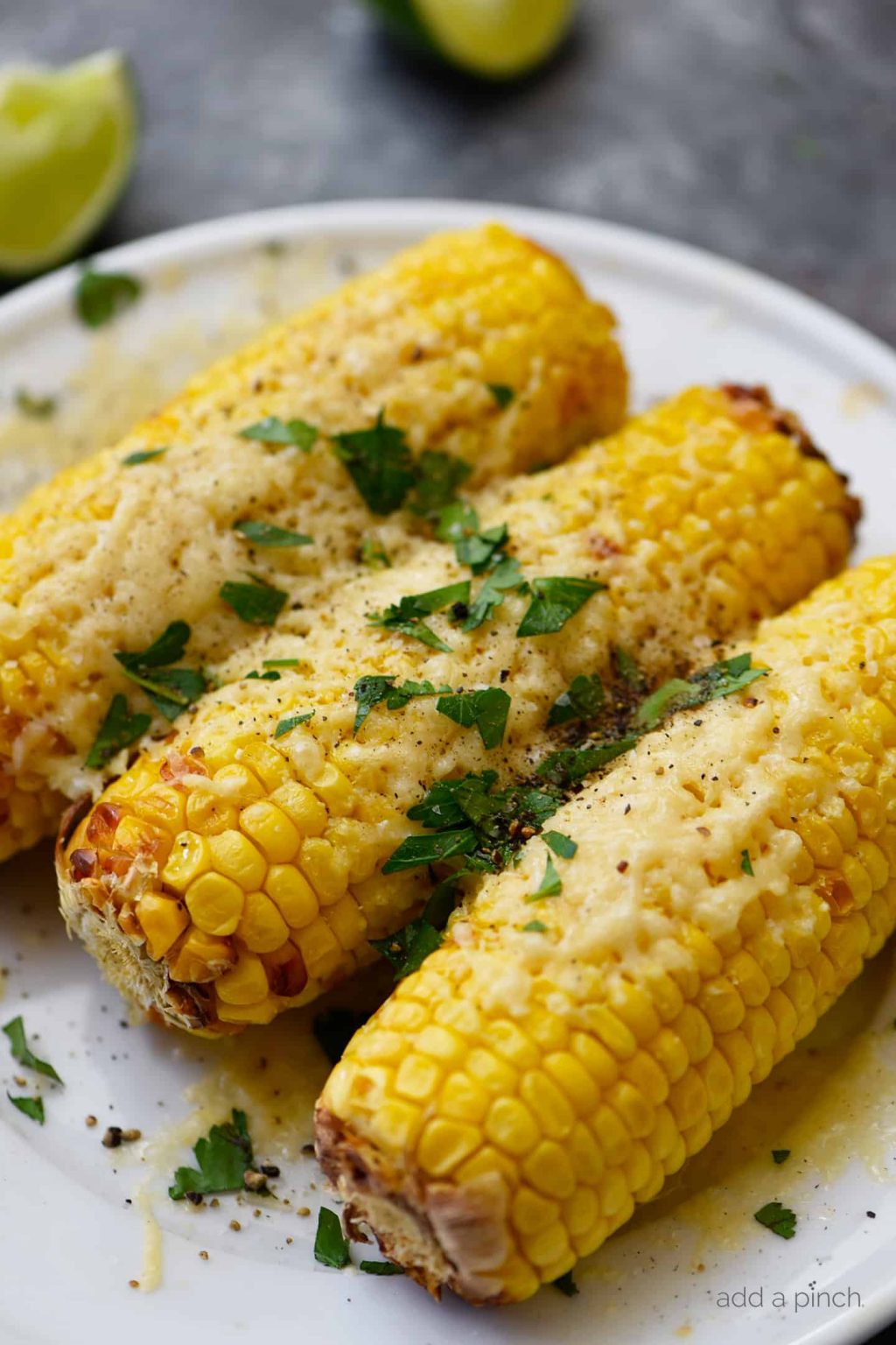 Air Fryer Mexican Street Corn Recipe Add a Pinch