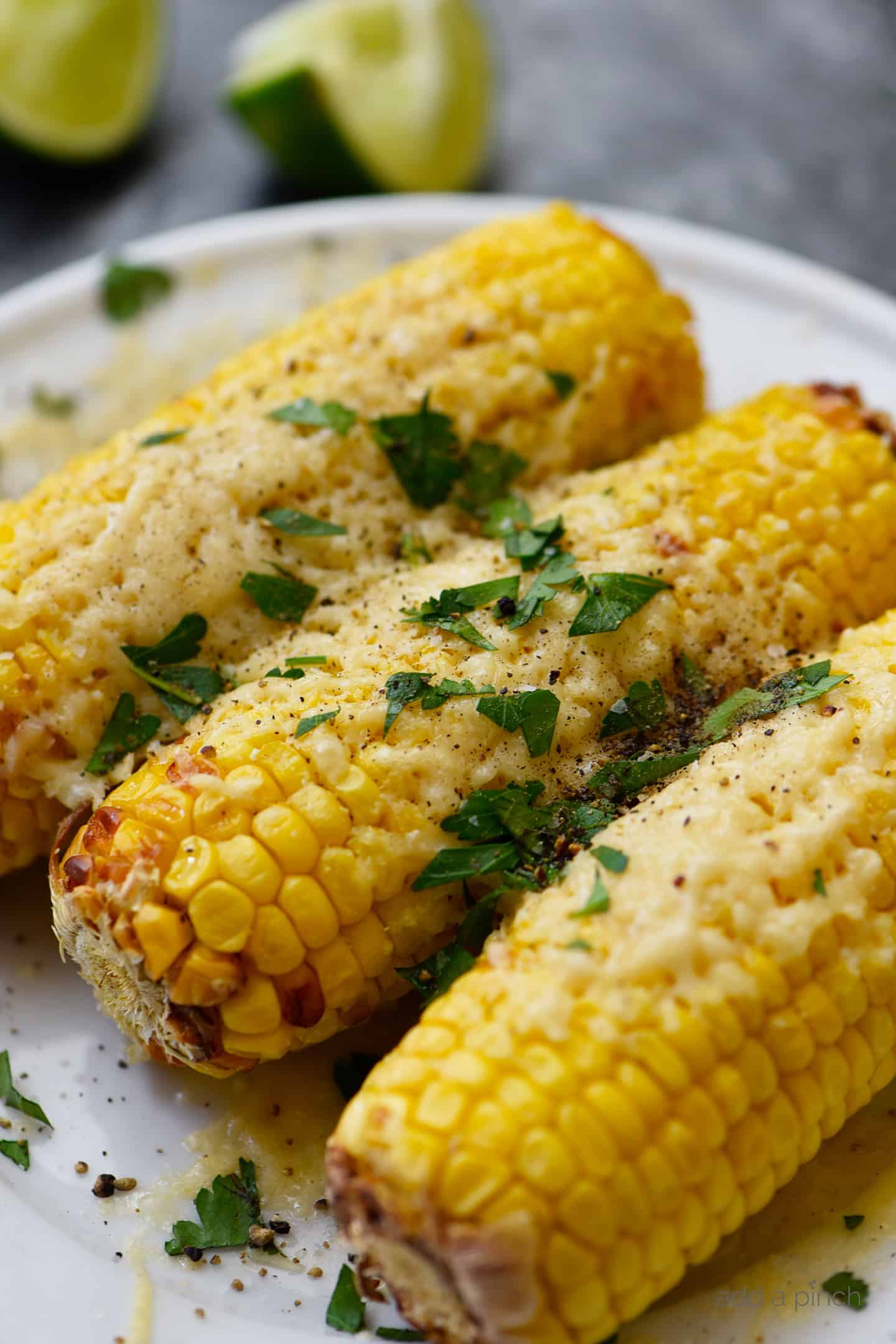 Air Fryer Mexican Street Corn Recipe - Add a Pinch