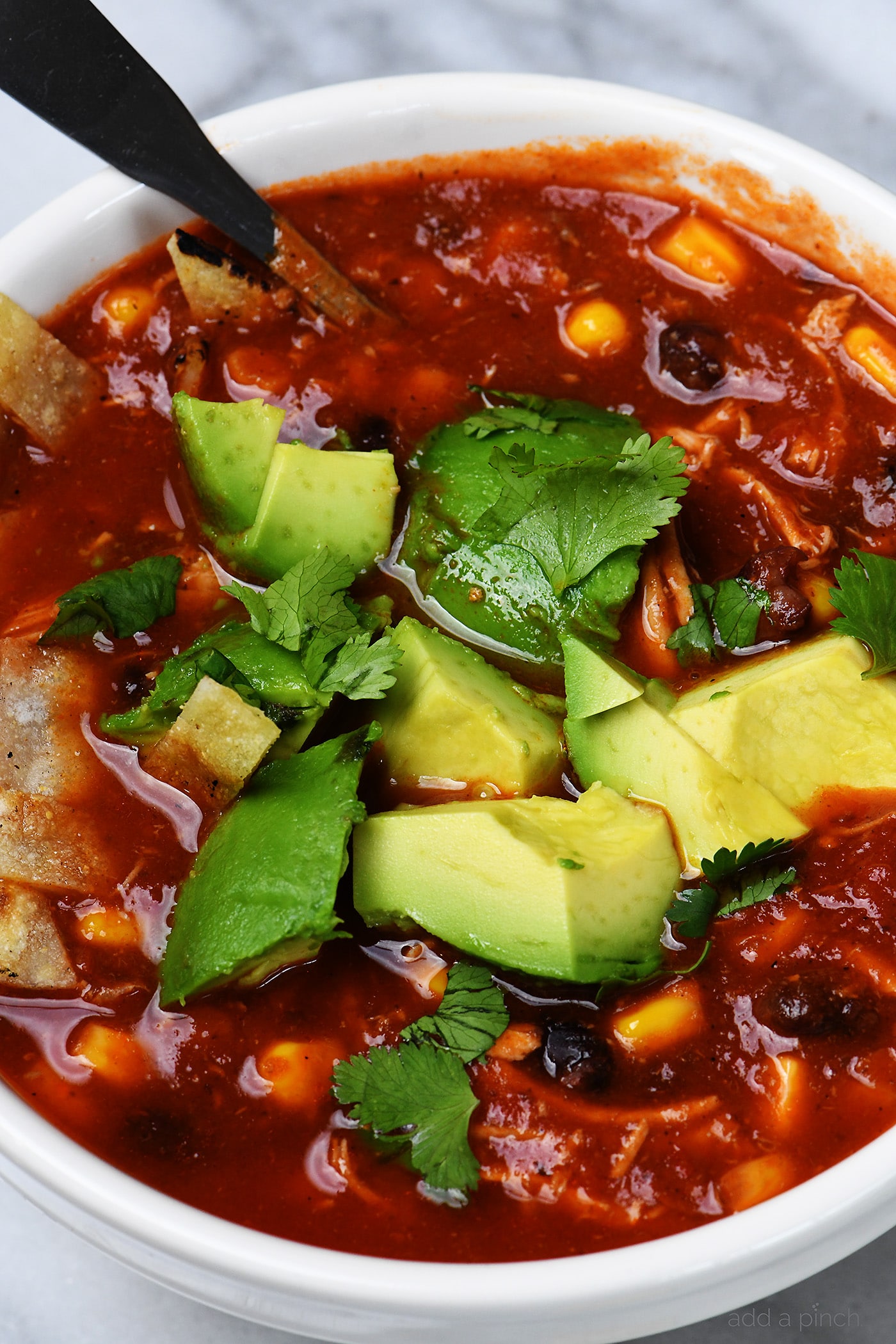 Chicken Tortilla Soup Recipe Add A Pinch Robyn Stone