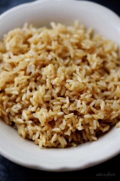 How to Cook Brown Rice Recipe - Add a Pinch