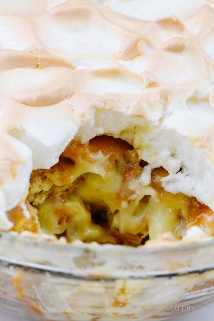 Inside view of Southern Banana Pudding // addapinch.com