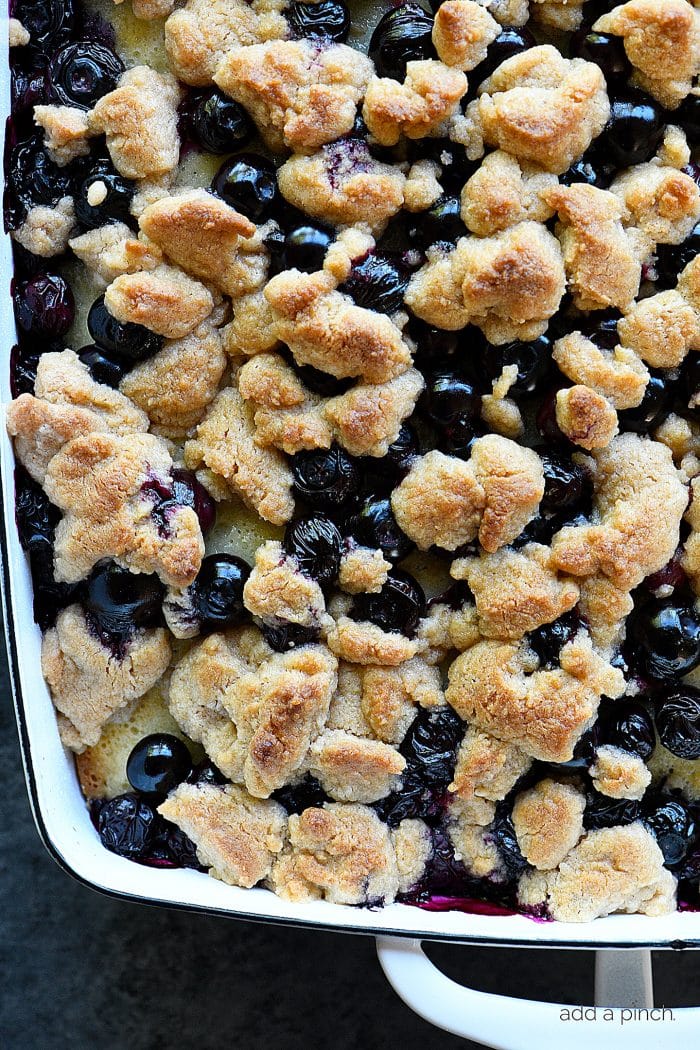 Blueberry Coffee Cake Recipe with Crumb Topping - Add a Pinch