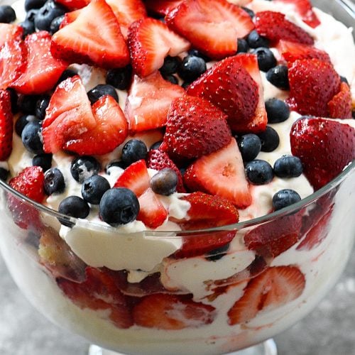 Berry Trifle Recipe - Add a Pinch