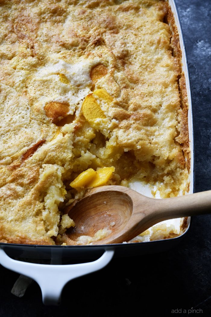 Easy Peach Cobbler Recipe - Add a Pinch