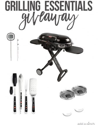 Grilling Essentials Giveaway // addapinch.com