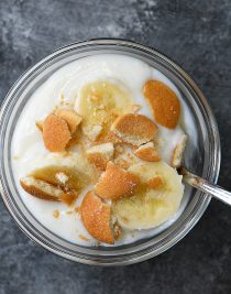 Homemade Vanilla Pudding Recipe - Super easy, this creamy, classic vanilla pudding is fabulous on its own or with fruits, cookies, and so much more! Egg-free and ready in minutes! // addapinch.com