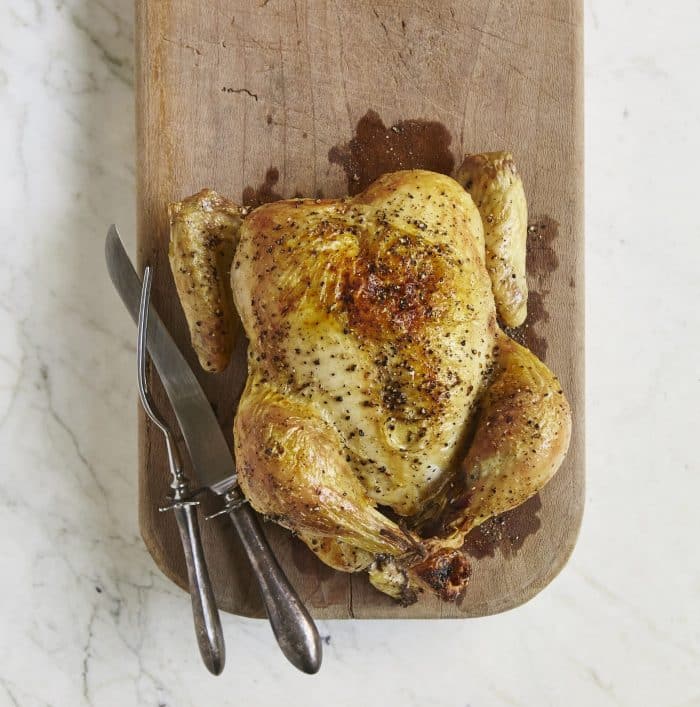 Sunday Roasted Chicken from Add a Pinch Cookbook