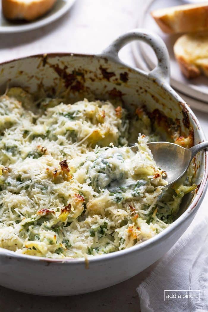 Spinach Artichoke Dip Recipe - Add a Pinch