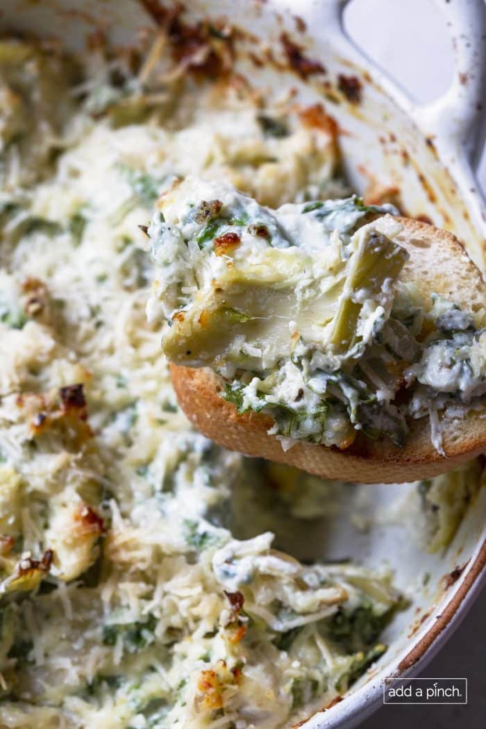 Spinach Artichoke Dip Recipe Add a Pinch