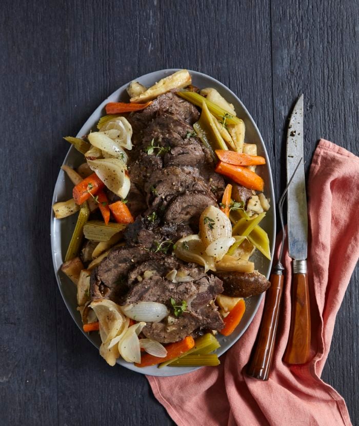 Pot Roast with Root Vegetables from Add a Pinch Cookbook