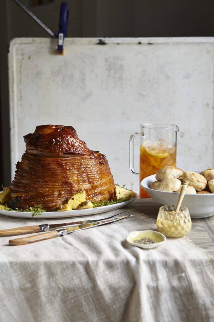 Slow Cooker Honey Glazed Ham from Add a Pinch Cookbook