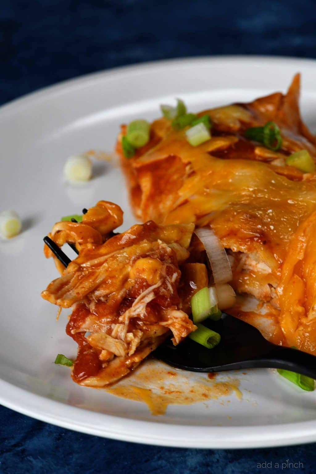 Buffalo Chicken Enchiladas Recipe Add a Pinch