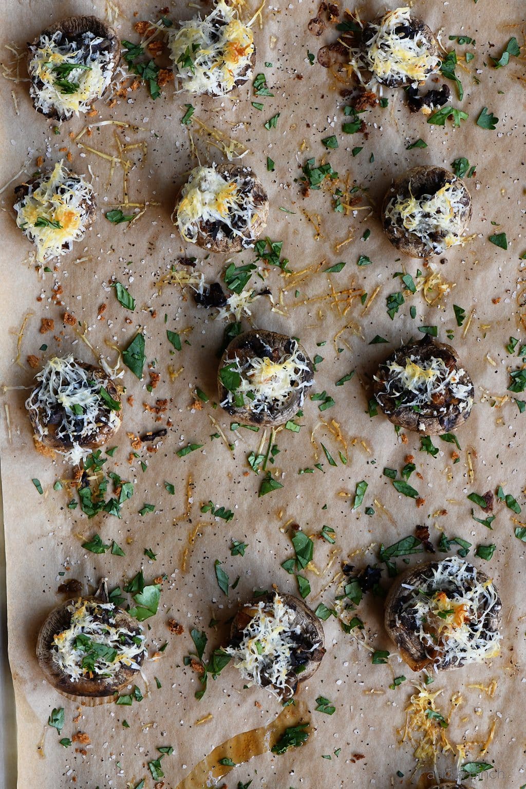 French Onion Soup Stuffed Mushrooms Recipe - Add a Pinch