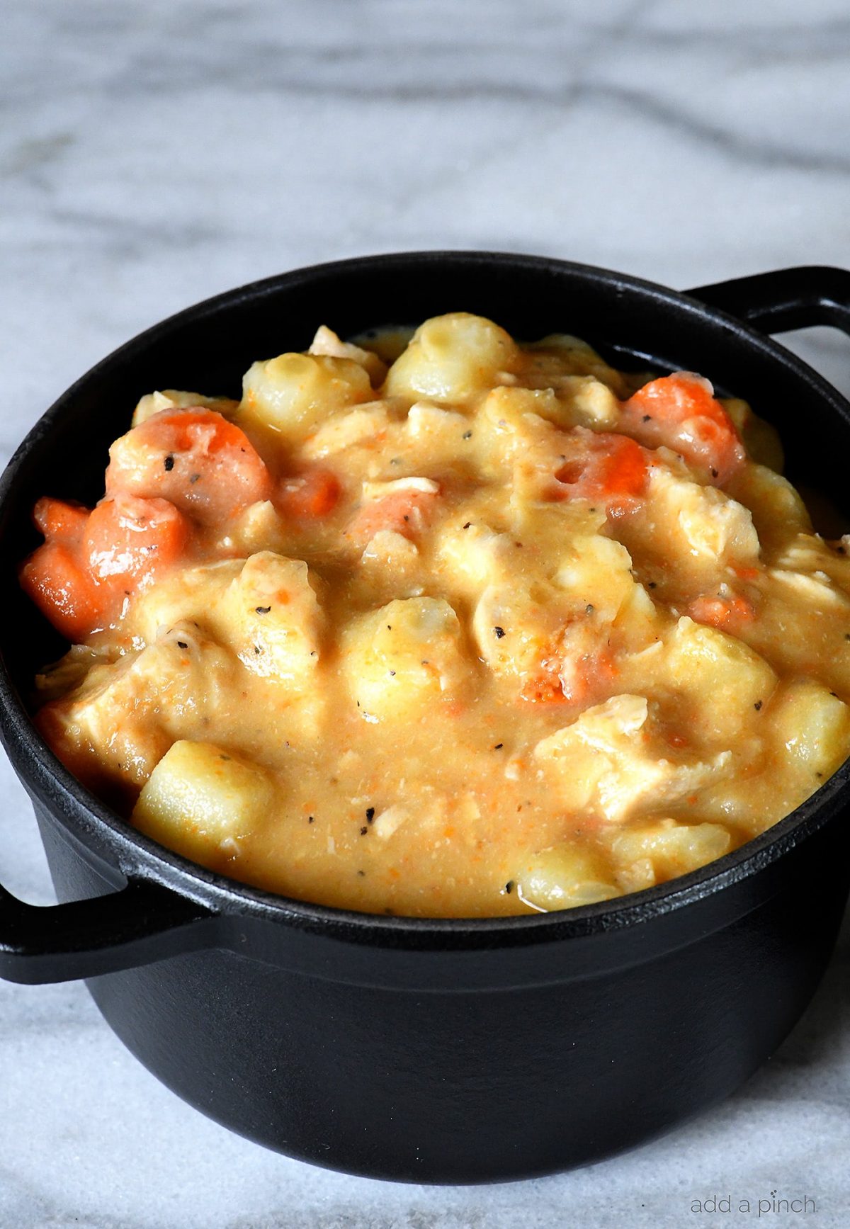 Chicken Pot Pie with Puff Pastry Recipe - Add a Pinch