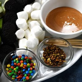Easy Dessert Board Recipe - The quick and easy dessert board is the perfect thing to pull together for a fun get together with friends and family! Include a little something for everyone! // addapinch.com