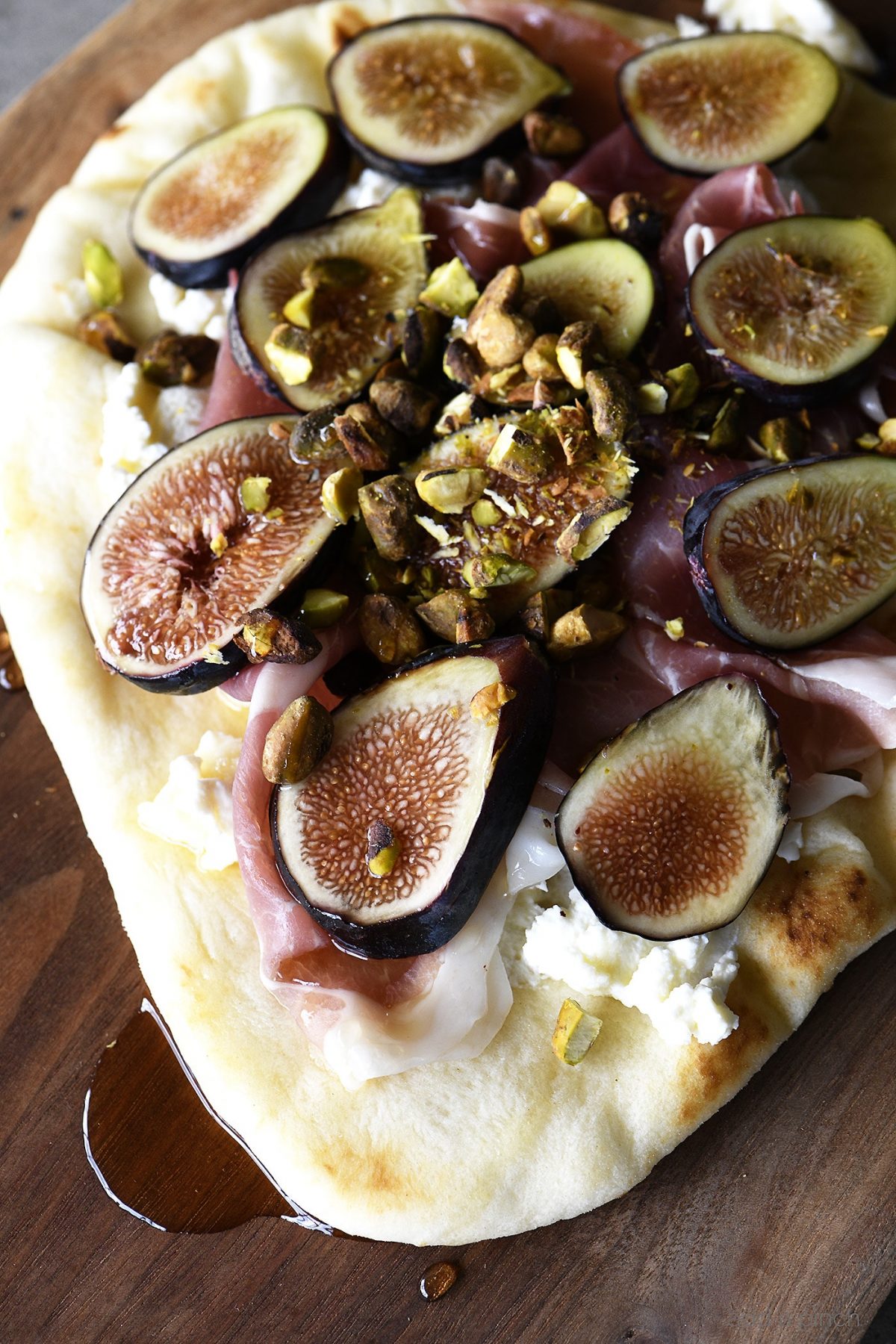 Honeyed Prosciutto Fig Flatbread Recipe Add a Pinch