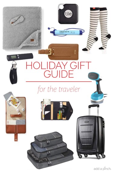 Holiday Gift Guide for the Traveler – Our 2018 holiday gift guide includes the best gift ideas for the traveler! Filled with practical presents they'll absolute love! // addapinch.com