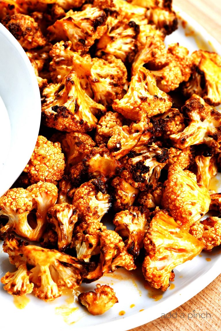 Air Fryer Buffalo Cauliflower Recipe Add a Pinch