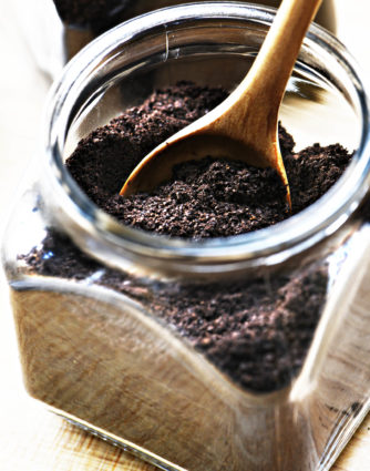 Espresso Power Recipe - Learn how to make your own espresso powder for baking! It is the secret ingredient of many professional bakers and now you can make it in your own home! // addapinch.com