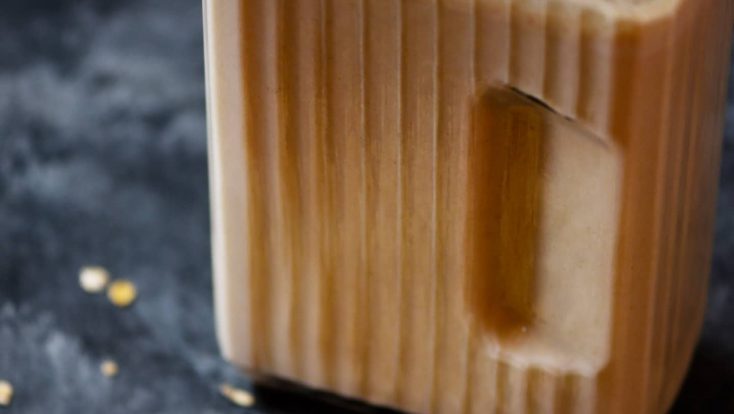 How to Make Oat Milk Recipe - This easy oat milk recipe is an easy, creamy, dairy-free, and vegan solution to enjoy with your coffee and more! // addapinch.com