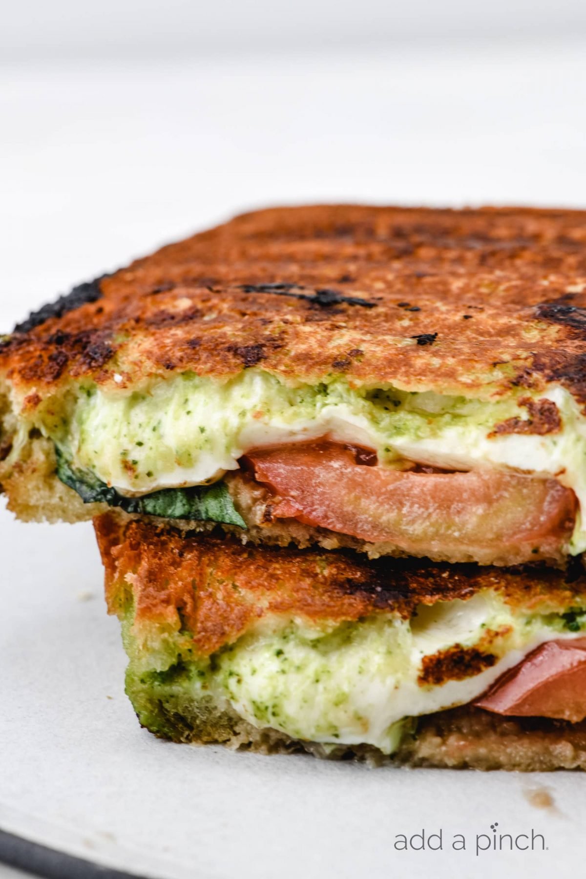 Caprese Grilled Cheese Sandwich Recipe Add a Pinch