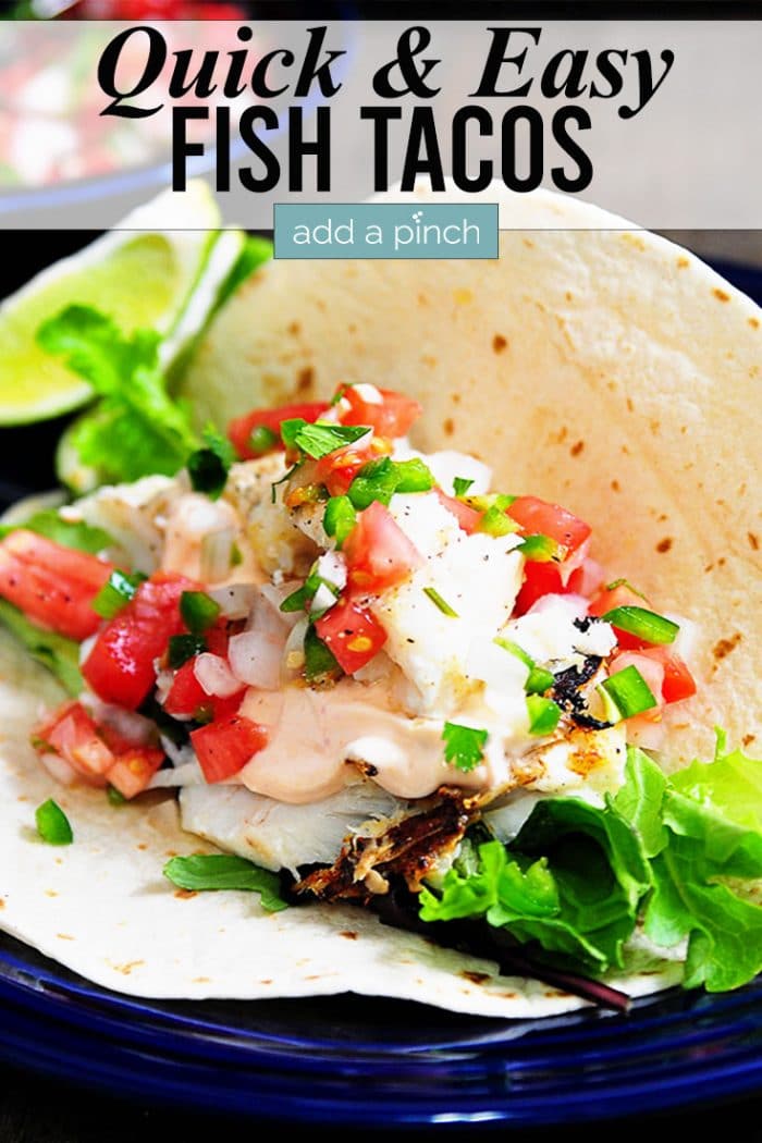 Fish Tacos Recipe Add a Pinch