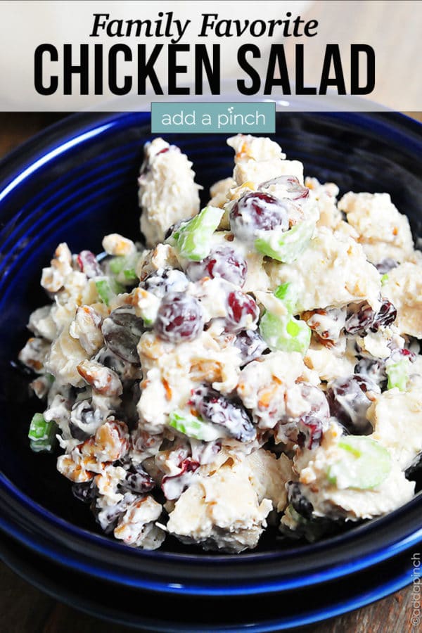 Best Chicken Salad with Grapes Recipe - Add a Pinch