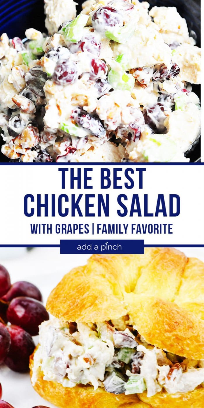 Best Chicken Salad with Grapes Recipe - Add a Pinch