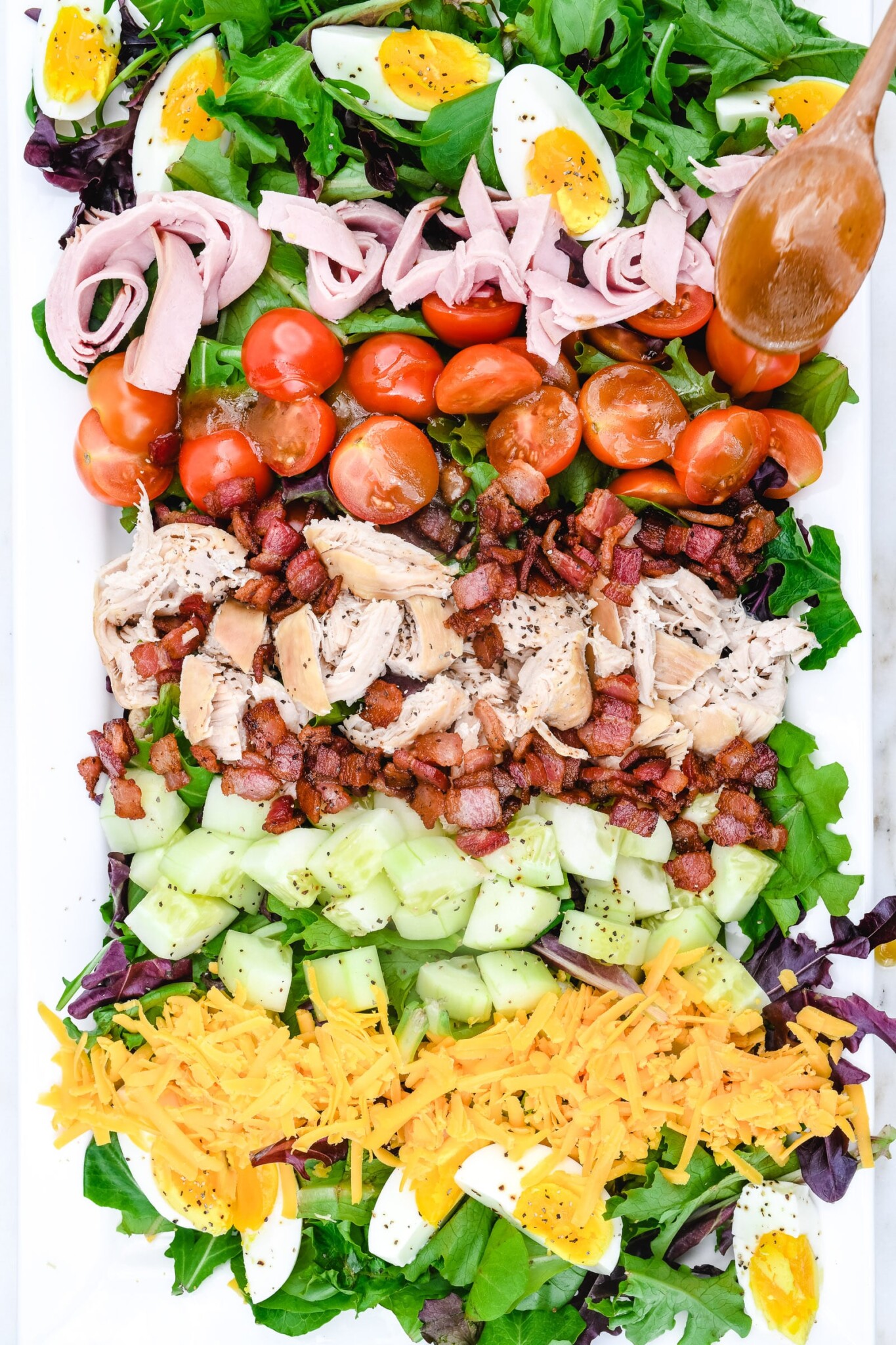 Easy Chicken Club Salad Recipe Add a Pinch