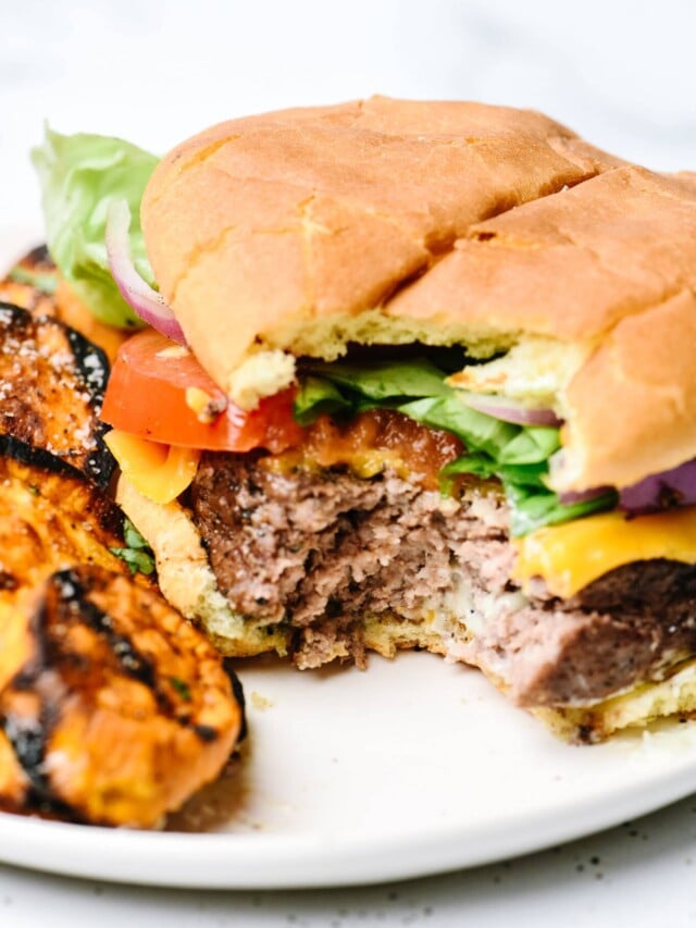 Just 2 ingredients is all you need to take the usual burger recipe the next level for the BEST beef hamburgers I've ever tasted.