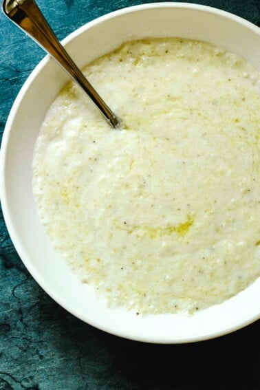Instant Pot Grits Recipe - These creamy, rich and delicious grits are a classic Southern standard made in minutes using the Instant Pot. // addapinch.com