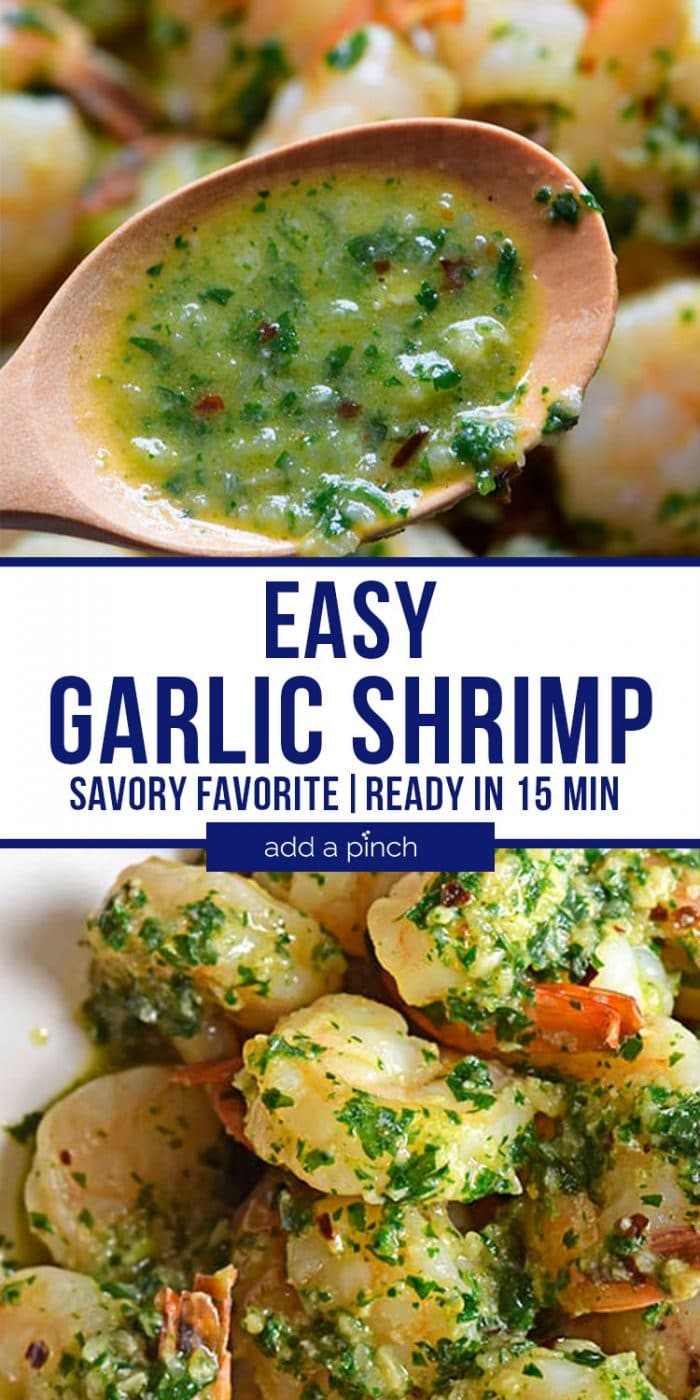 Easy Garlic Shrimp Recipe - Add a Pinch