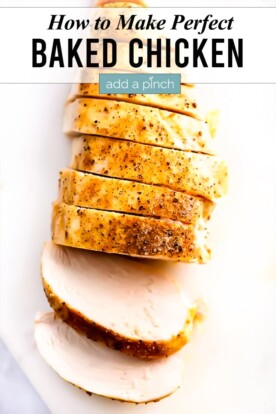 Best Baked Chicken Breast Recipe - Add a Pinch