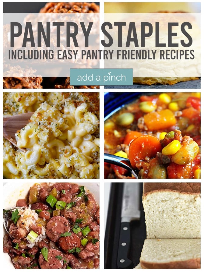 Pantry Staples (Essentials for Cooking Easy Meals)