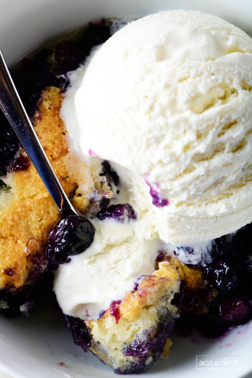 Blueberry Cobbler Recipe - Add a Pinch