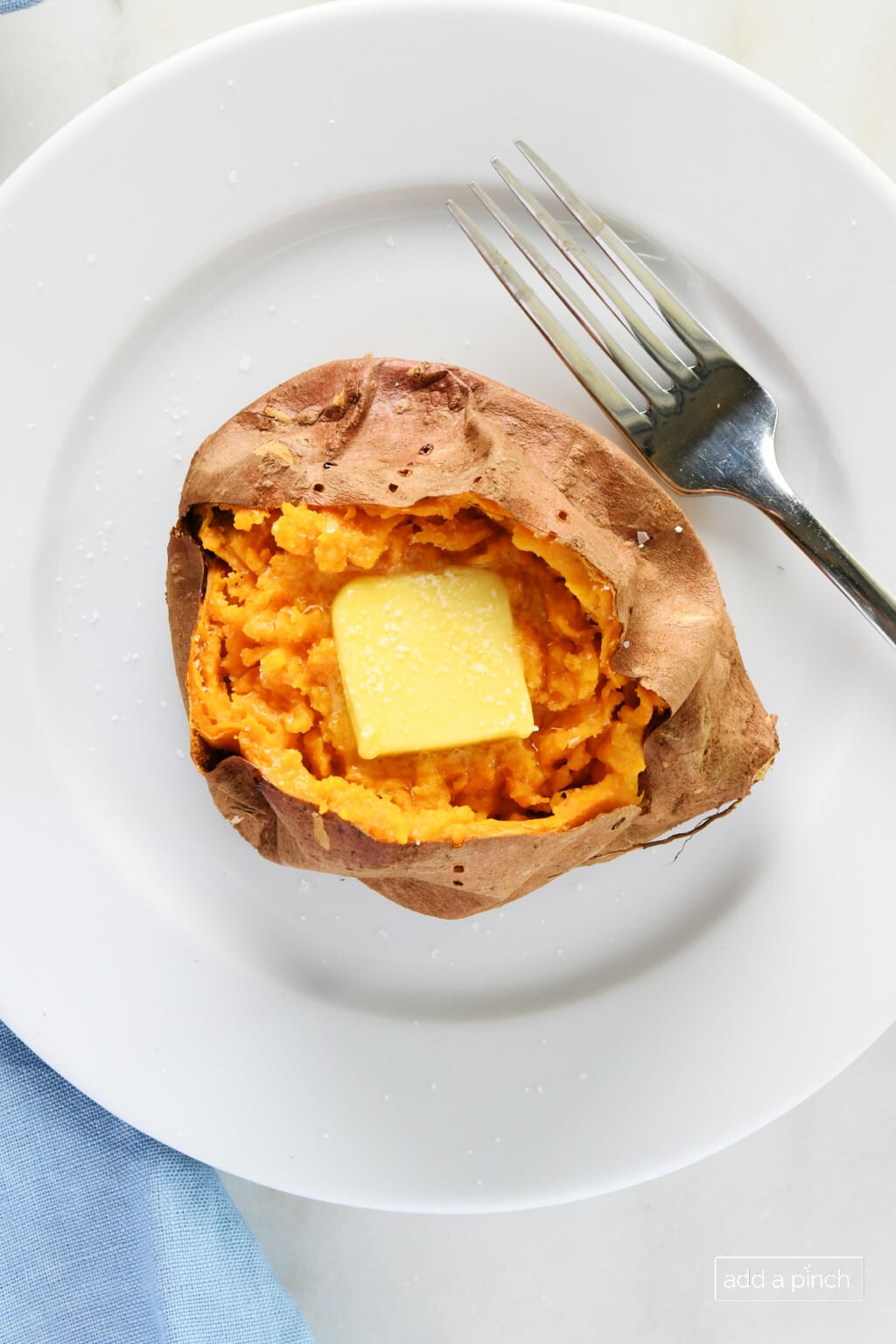 Easy Baked Sweet Potatoes Recipe - Add a Pinch