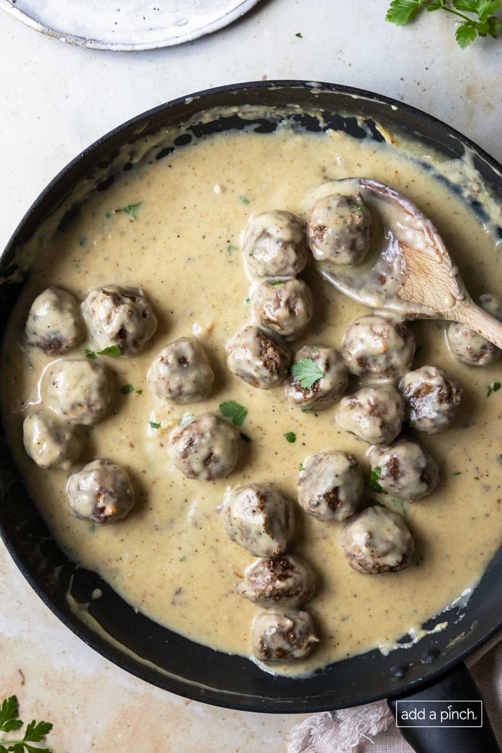 Best Swedish Meatballs Recipe - Add a Pinch