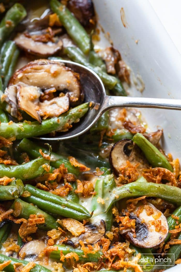 Easy Green Bean Casserole Recipe - Add a Pinch