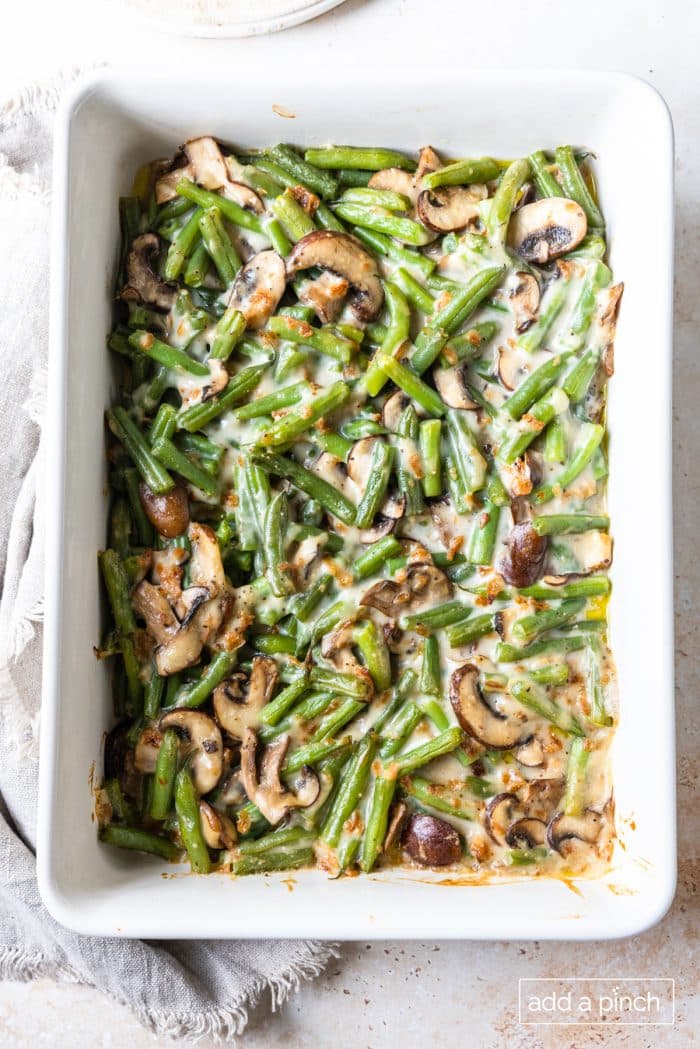 Easy Green Bean Casserole Recipe - Add a Pinch