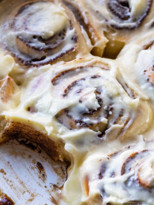 Cinnamon Roll Recipe Story Add a Pinch