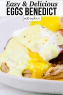 Easy Eggs Benedict Recipe - Add a Pinch