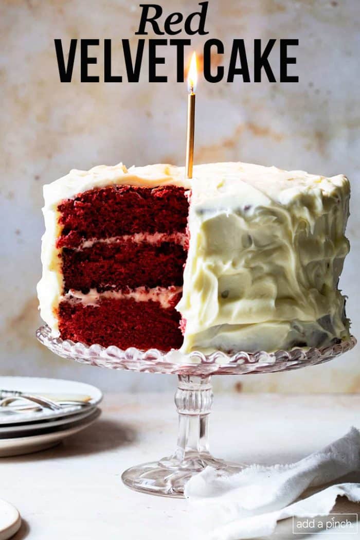 BEST Red Velvet Cake Recipe - Add a Pinch