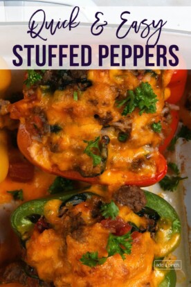 Stuffed Peppers Recipe - Add a Pinch
