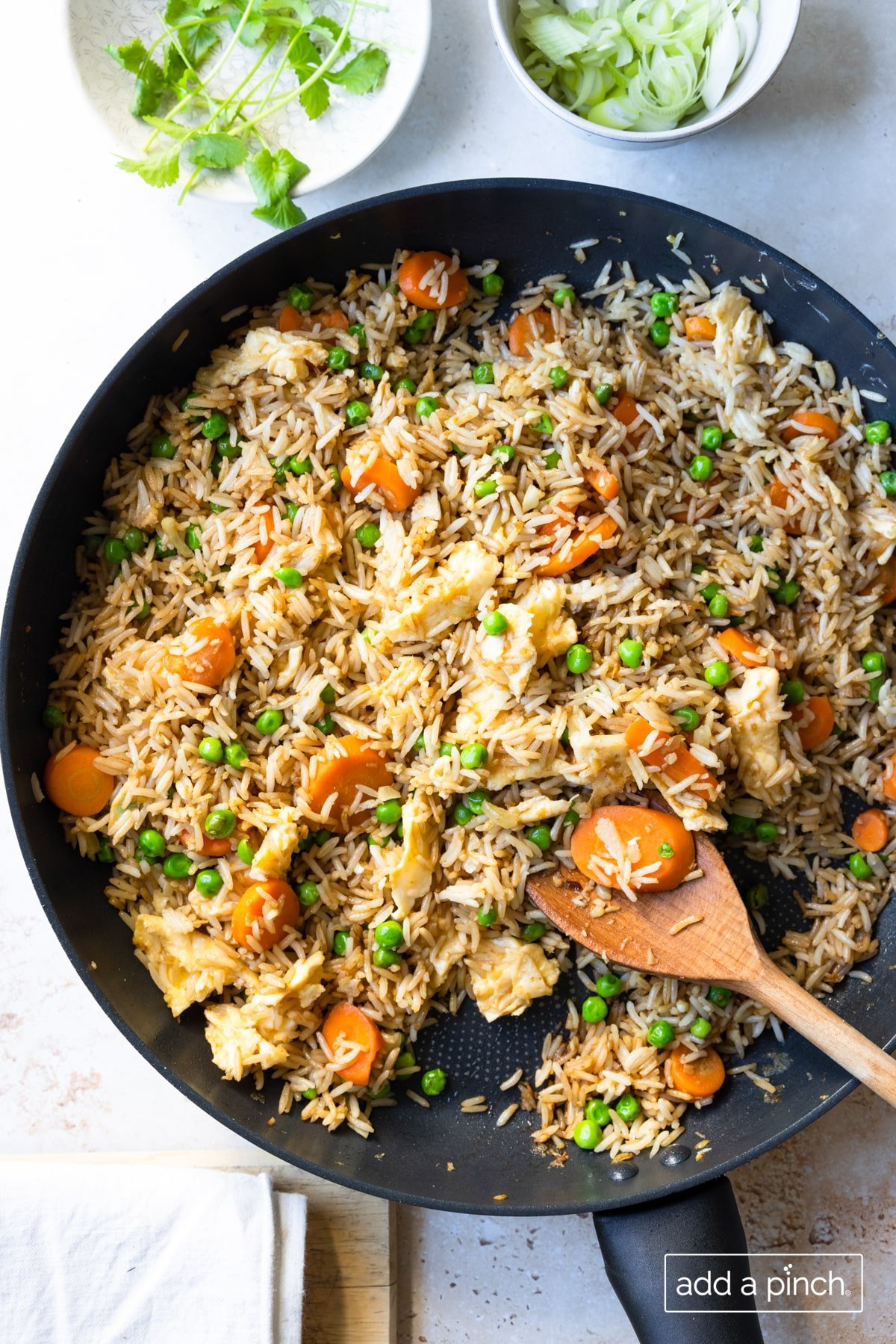 Photo of cooked fried rice