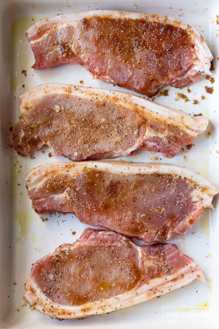 Juicy Baked Pork Chops Recipe - Add a Pinch