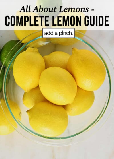 How Much Juice is in One Lemon? - Add a Pinch