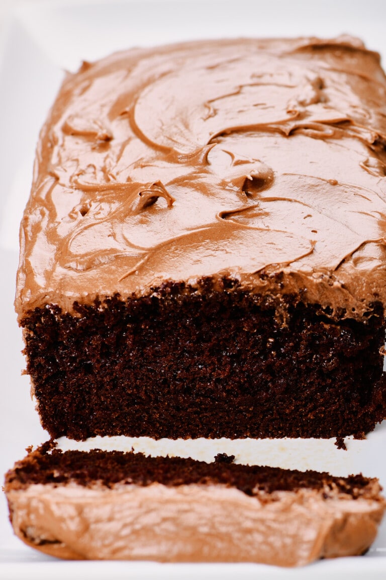 The Best Chocolate Loaf Cake Recipe - Add A Pinch