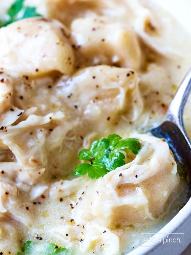 Slow Cooker Chicken and Dumplings Recipe Story Add a Pinch